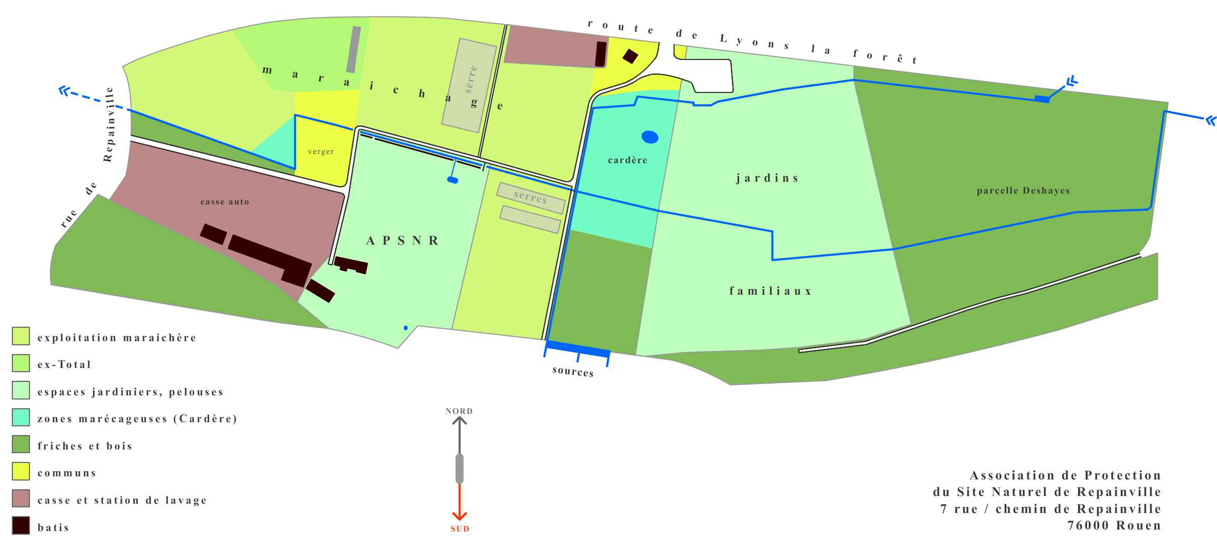 plan du site de repainville