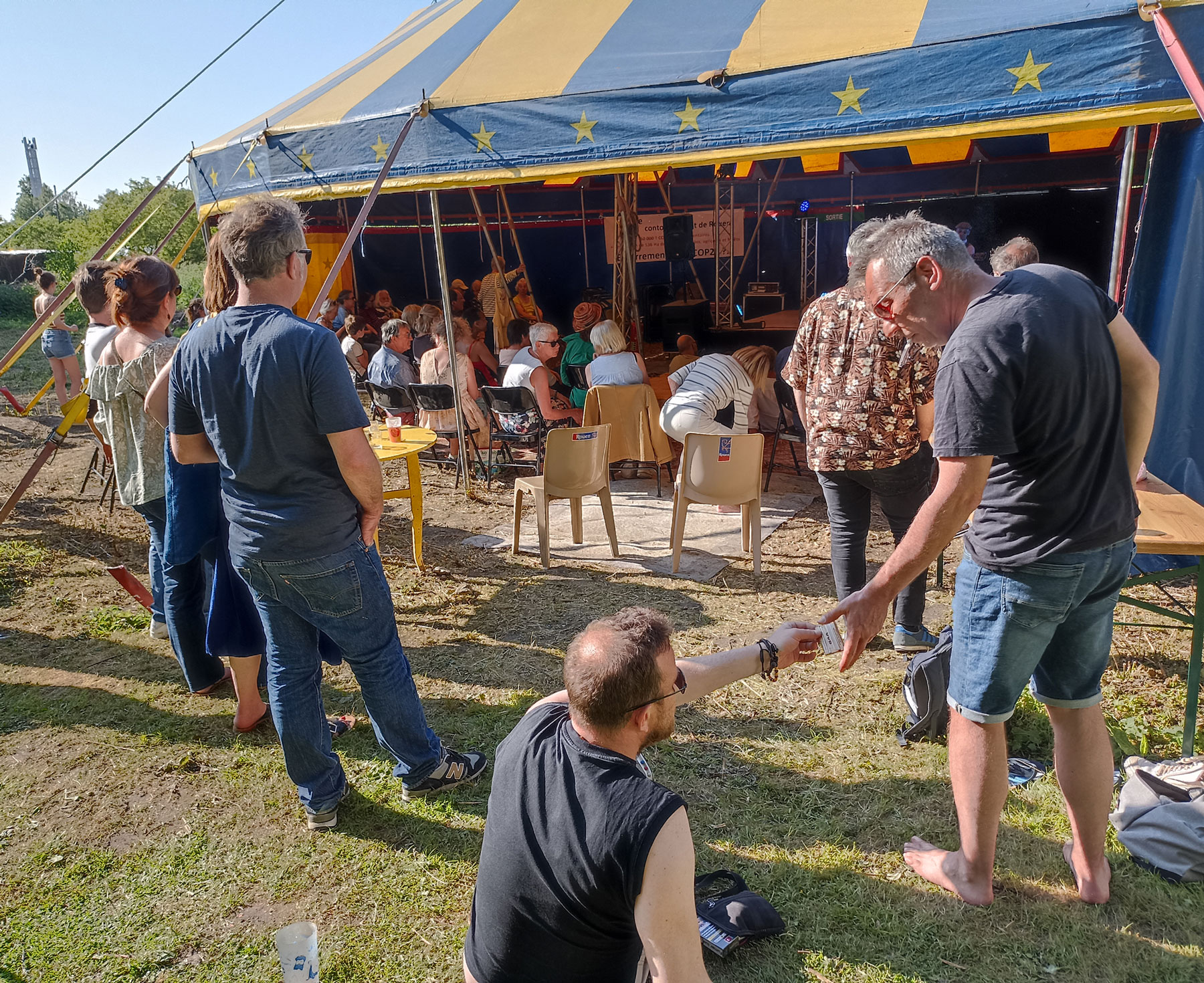repainville - concert sous le chapiteau
